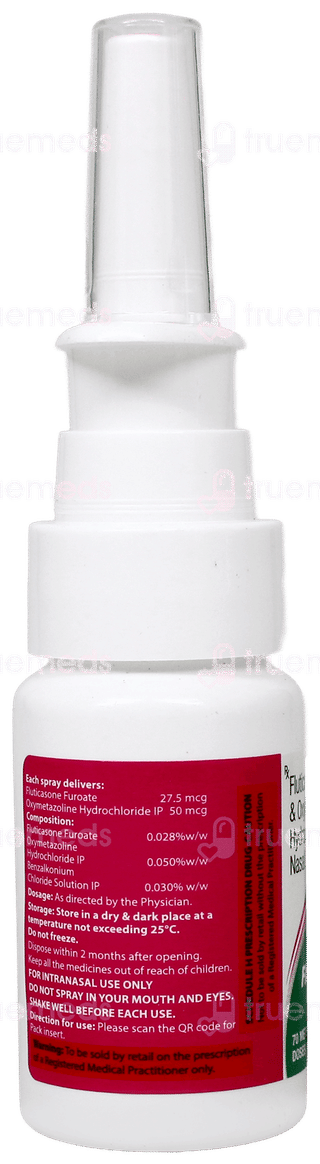 Fluticatone Oxy Nasal Spray 7Gm